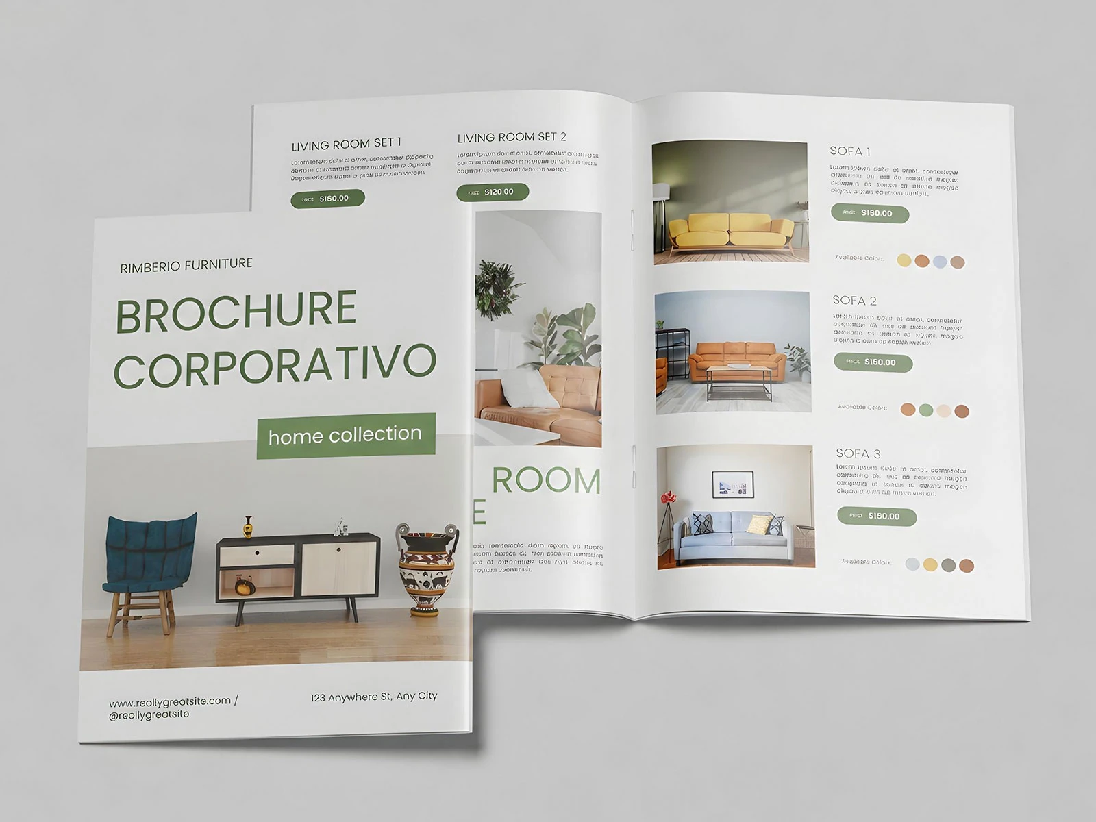 Diseño editorial de brochures empresariales