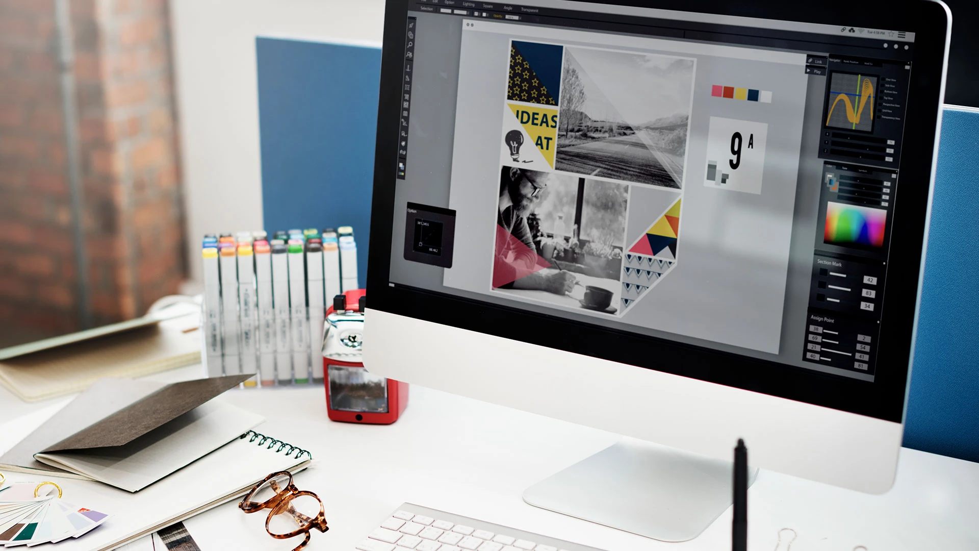 Diseño de brochures y folletos corporativos