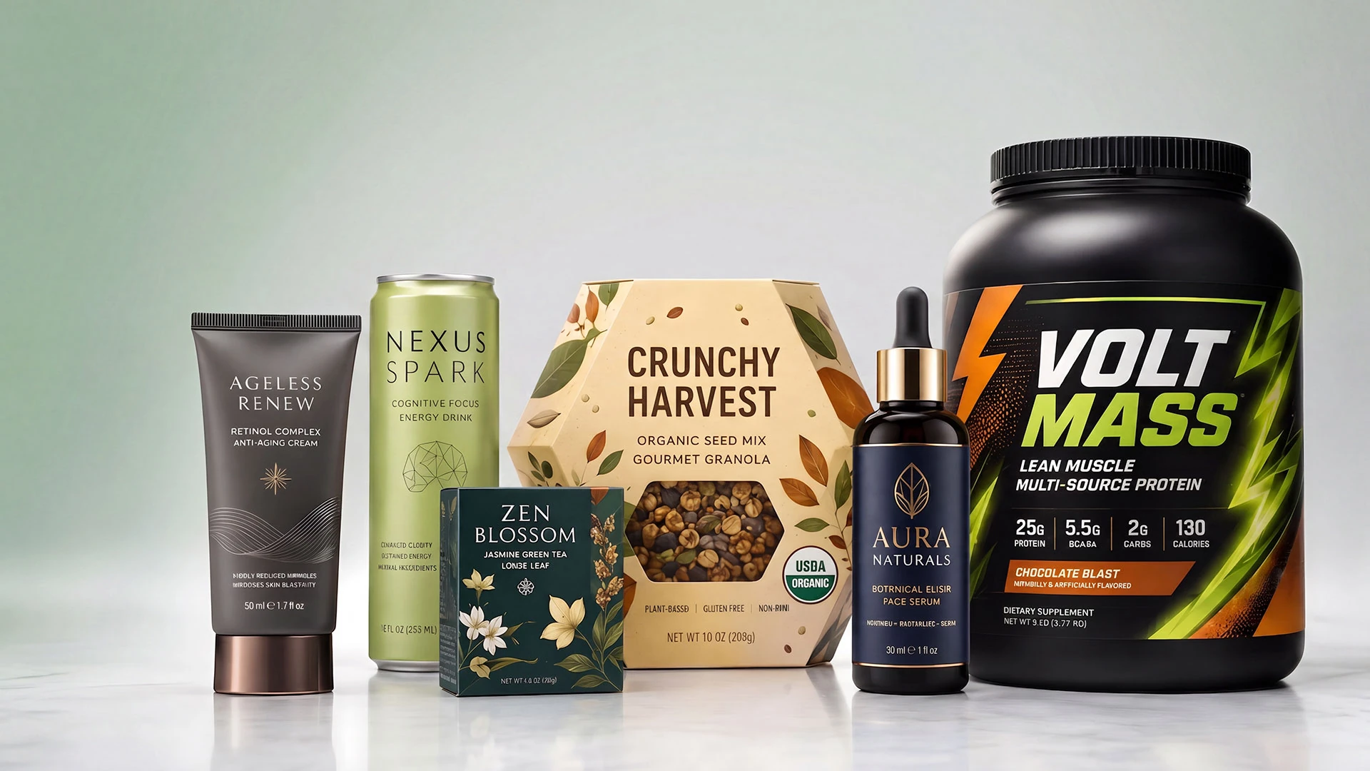 Diseño de etiquetas y packaging de producto